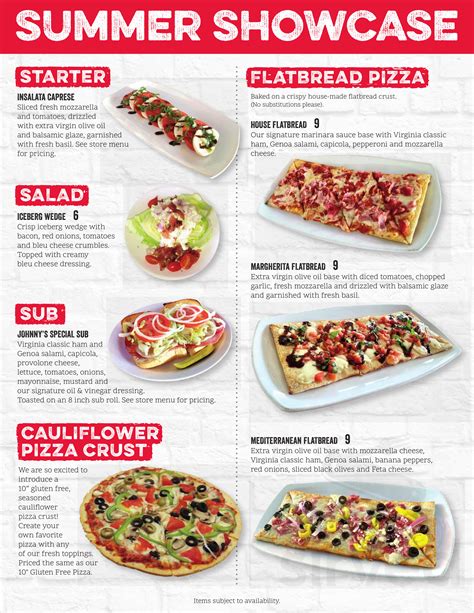 Johnny brusco's new york style pizza - Franchises outside of the state of Georgia are sold through Johnny's Pizza Franchise Systems' affiliated company, Johnny Brusco's Franchise Systems. For more information regarding owning or operating a Johnny Brusco's franchise please call 404.729.4900 or visit www.JohnnyBruscos.com. 